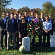 Georgetown MBAs in McDonough Military Association Honor Fallen Veterans