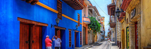 Cartagena Colombia street